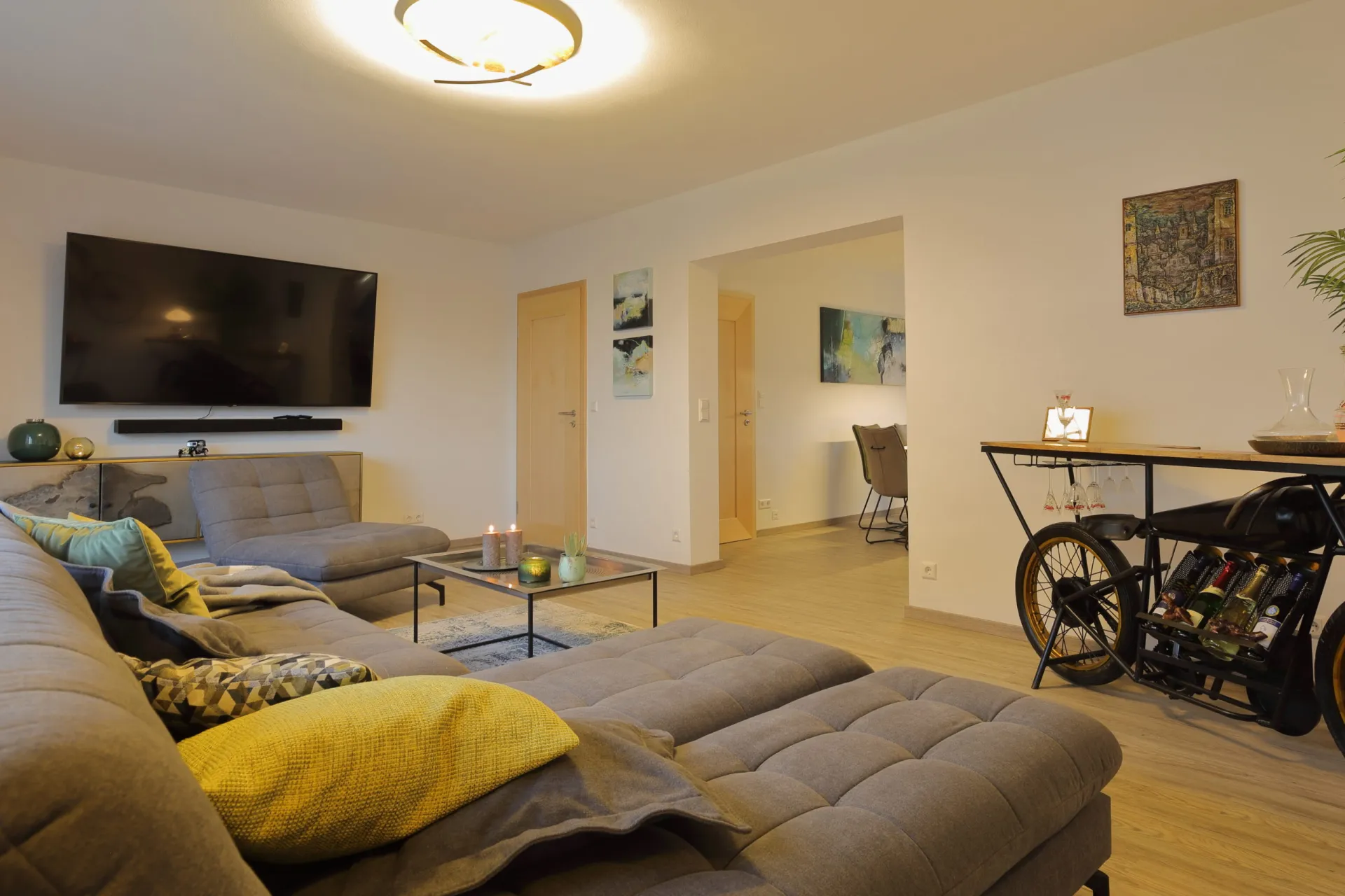 Flexibles kinderfreundliches Ferienhaus für Familien und Kleingruppen -  Ferienhaus Däschinger Mastershausen Hunsrück Rheinland-Pfalz